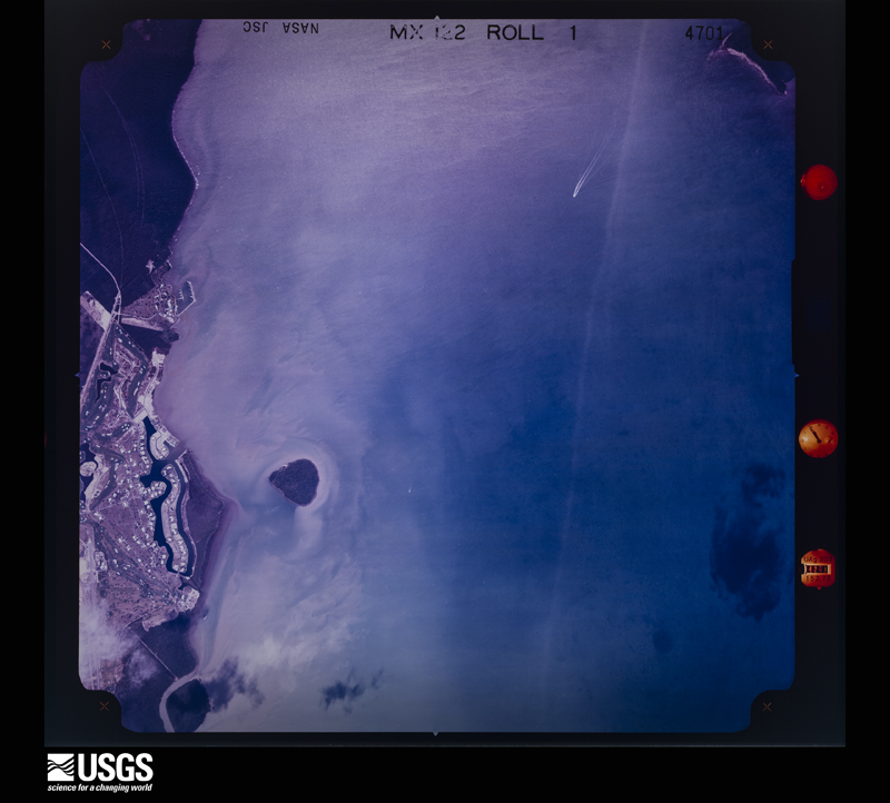 U.S. Geological Survey aerial photograph, 1970-03-09, scale 1:23451