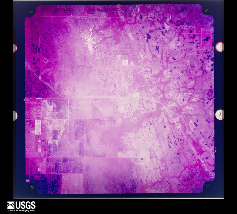U.S. Geological Survey aerial photograph, 1970-03-24, scale 1:123273