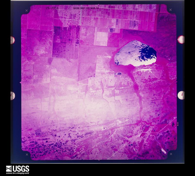 U.S. Geological Survey aerial photograph, 1970-03-24, scale 1:123561