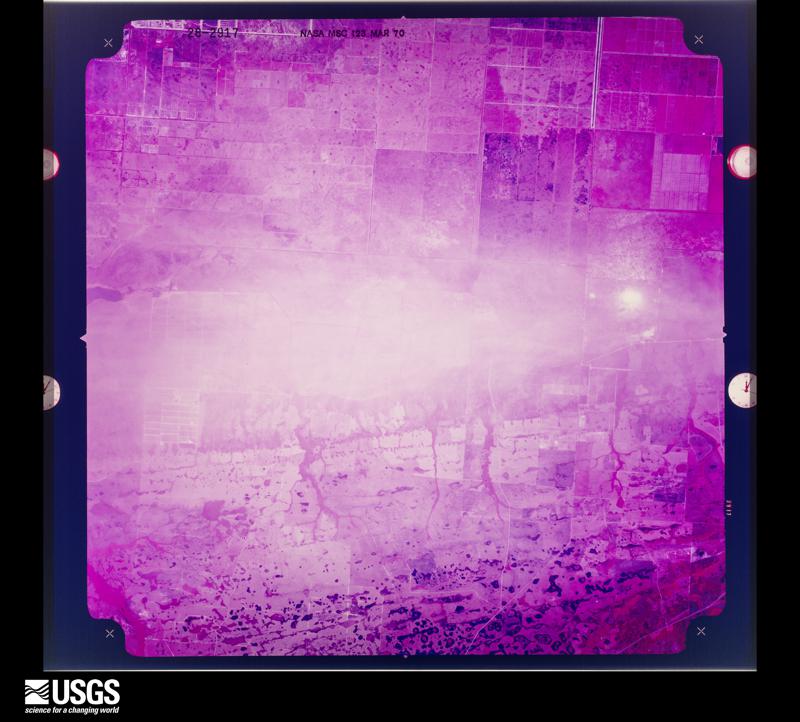 U.S. Geological Survey aerial photograph, 1970-03-24, scale 1:124664
