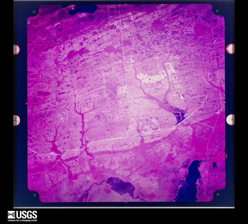 U.S. Geological Survey aerial photograph, 1970-03-24, scale 1:123035