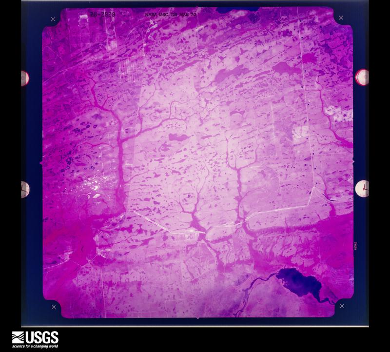 U.S. Geological Survey aerial photograph, 1970-03-24, scale 1:123035