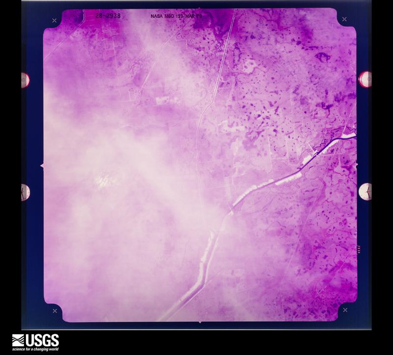 U.S. Geological Survey aerial photograph, 1970-03-24, scale 1:124995
