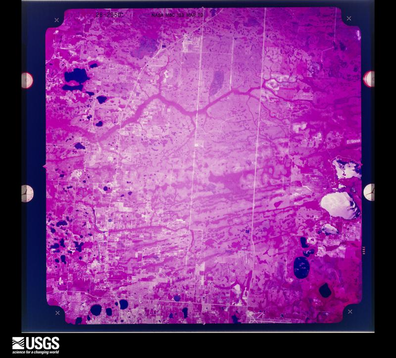 U.S. Geological Survey aerial photograph, 1970-03-24, scale 1:125493