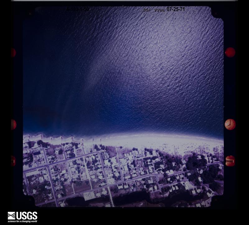U.S. Geological Survey aerial photograph, 1971-07-25, scale 1:4029
