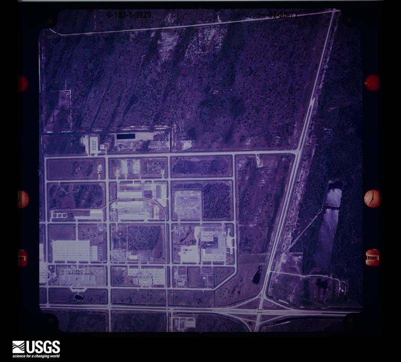 U.S. Geological Survey aerial photograph, 1971-07-25, scale 1:9980