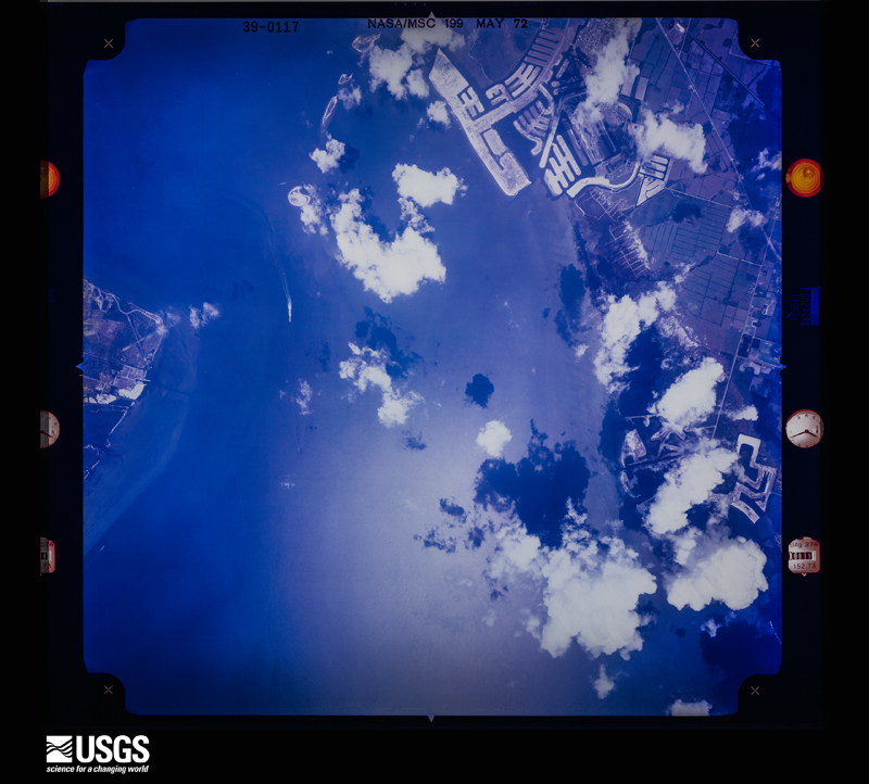 U.S. Geological Survey aerial photograph, 1972-05-11, scale 1:54000