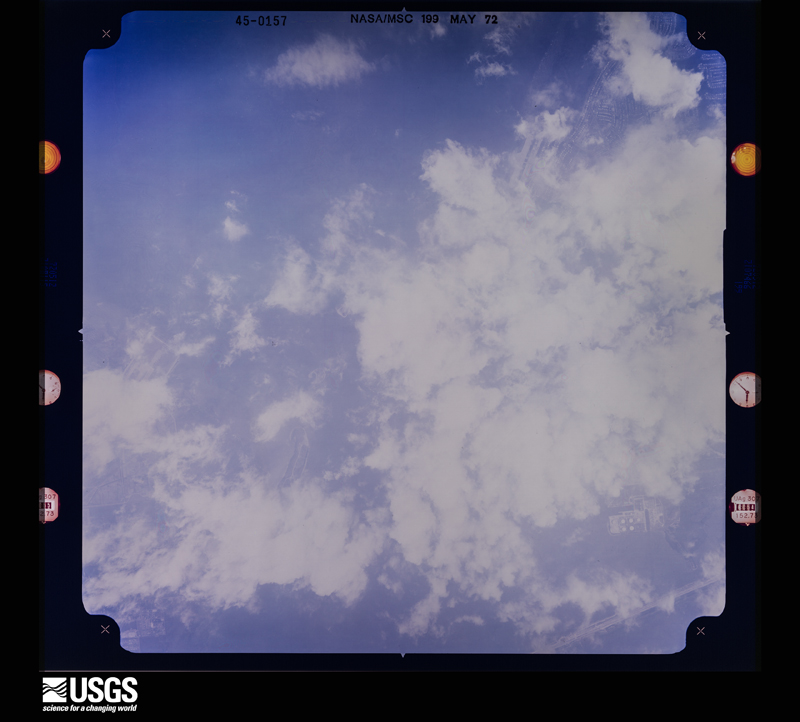 U.S. Geological Survey aerial photograph, 1972-05-12, scale 1:40000
