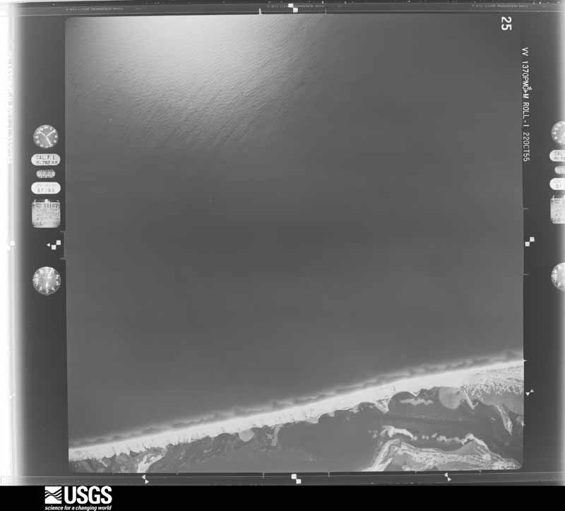 U.S. Geological Survey aerial photograph, 1956-10-23, scale 1:30000