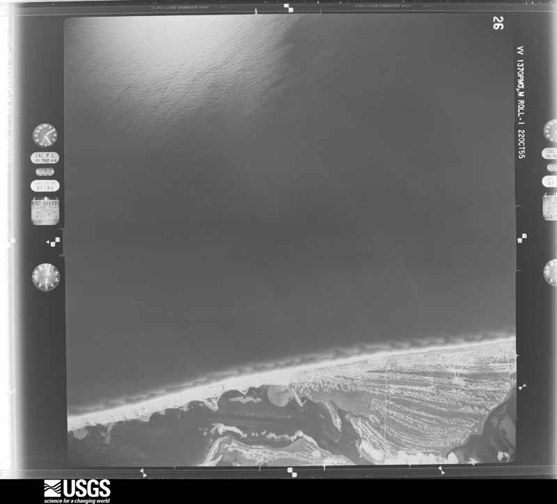U.S. Geological Survey aerial photograph, 1956-10-23, scale 1:30000