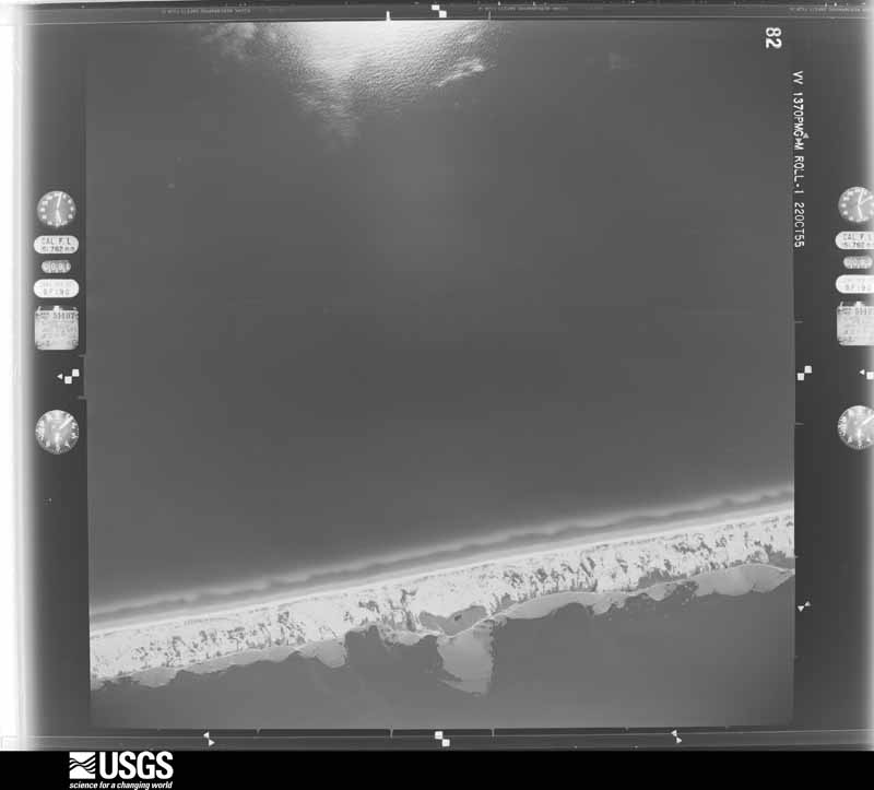 U.S. Geological Survey aerial photograph, 1955-10-23, scale 1:30000