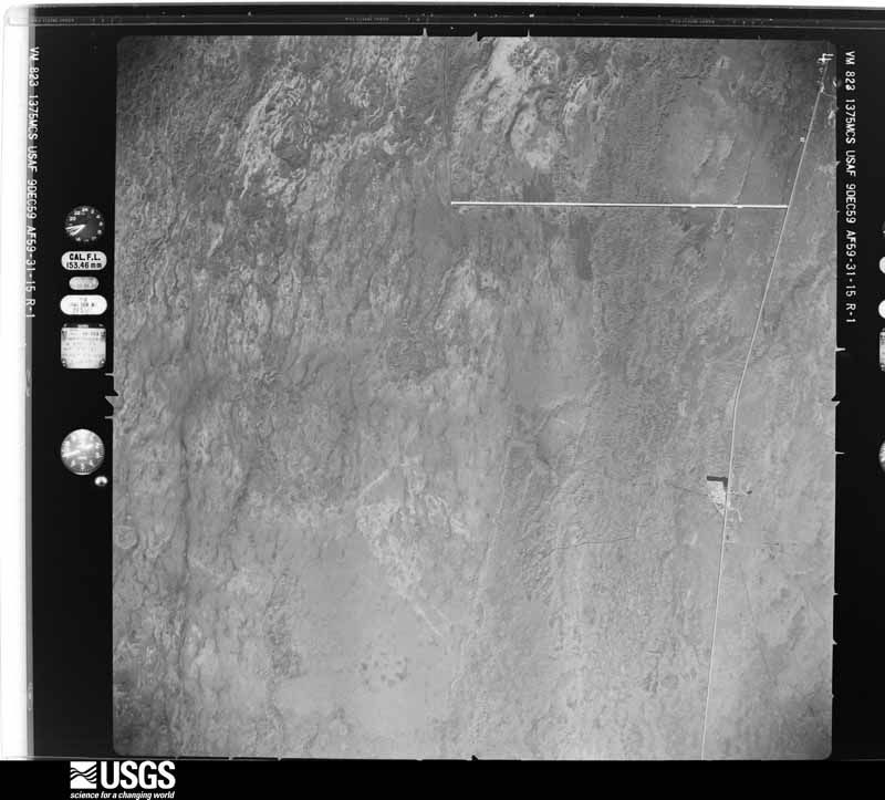 U.S. Geological Survey aerial photograph, 1959-12-09, scale 1:40000
