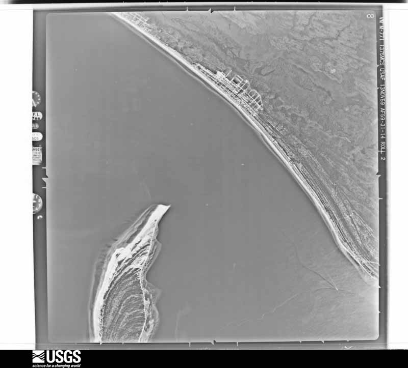 U.S. Geological Survey aerial photograph, 1959-12-03, scale 1:40000