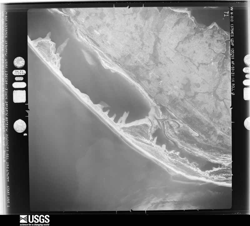 U.S. Geological Survey aerial photograph, 1959-12-03, scale 1:40000