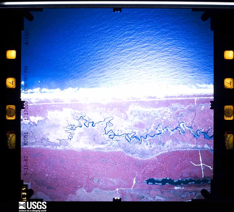 U.S. Geological Survey aerial photograph, 1982-05-10, scale 1:11950