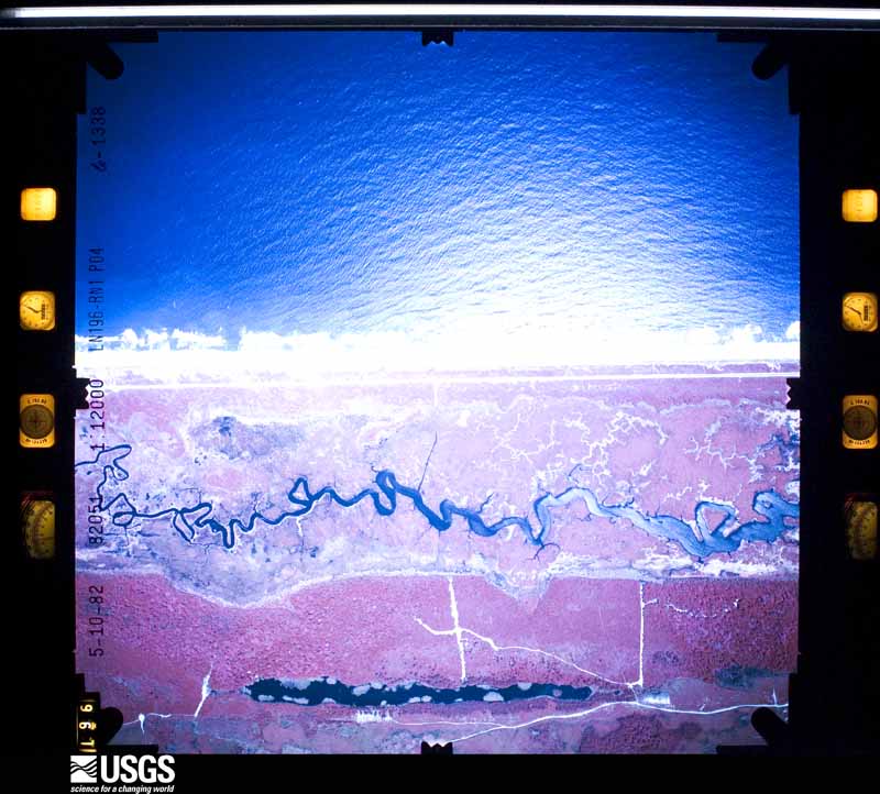 U.S. Geological Survey aerial photograph, 1982-05-10, scale 1:11950