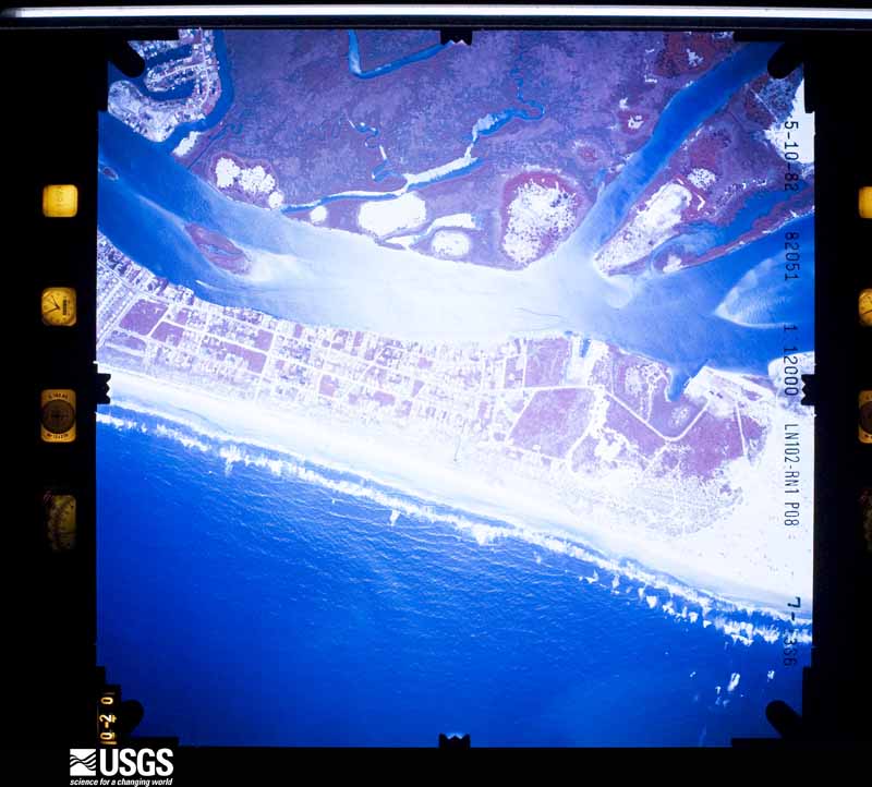U.S. Geological Survey aerial photograph, 1982-05-11, scale 1:12989