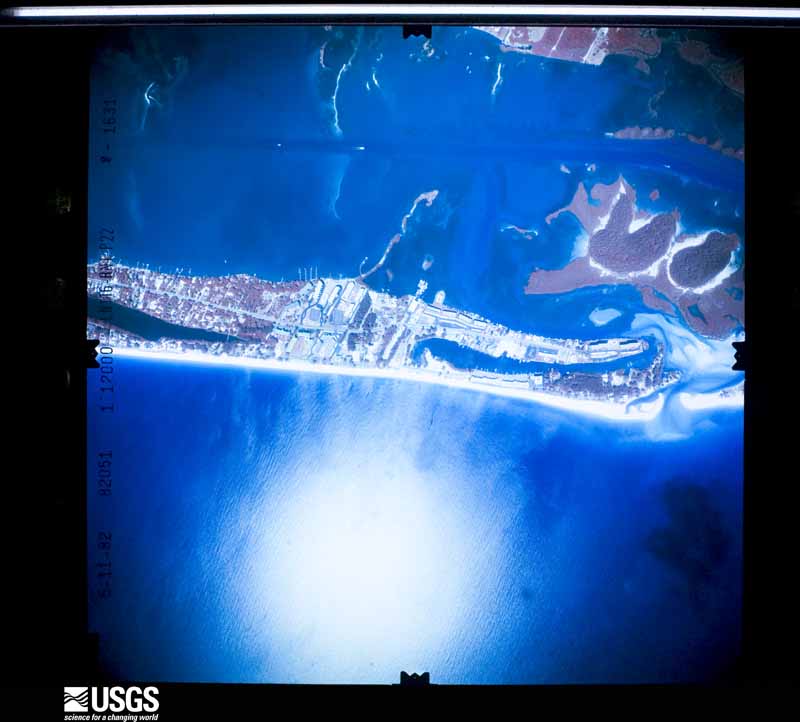 U.S. Geological Survey aerial photograph, 1982-05-15, scale 1:12195