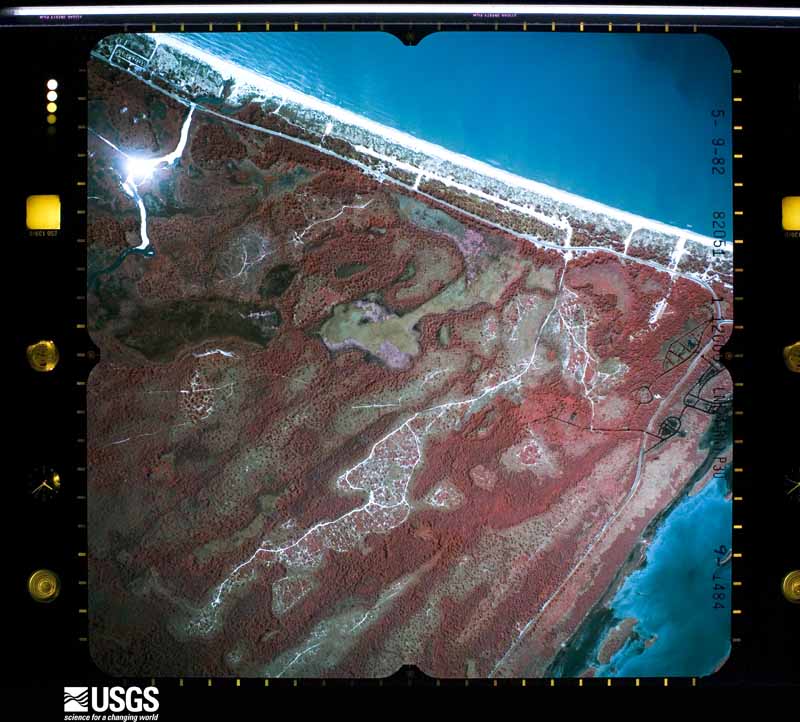 U.S. Geological Survey aerial photograph, 1982-05-09, scale 1:12187