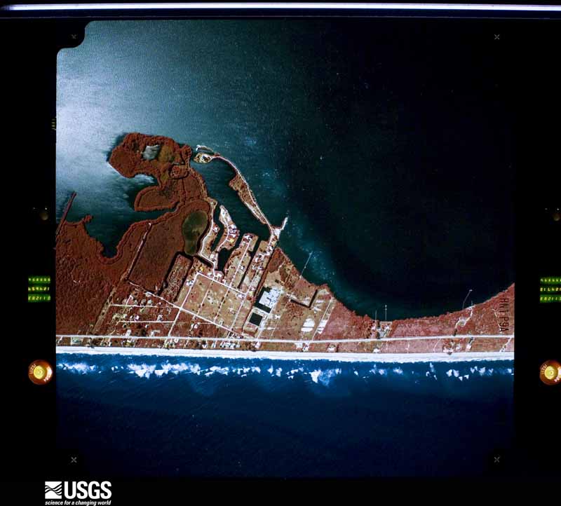 U.S. Geological Survey aerial photograph, 1983-01-16, scale 1:15581