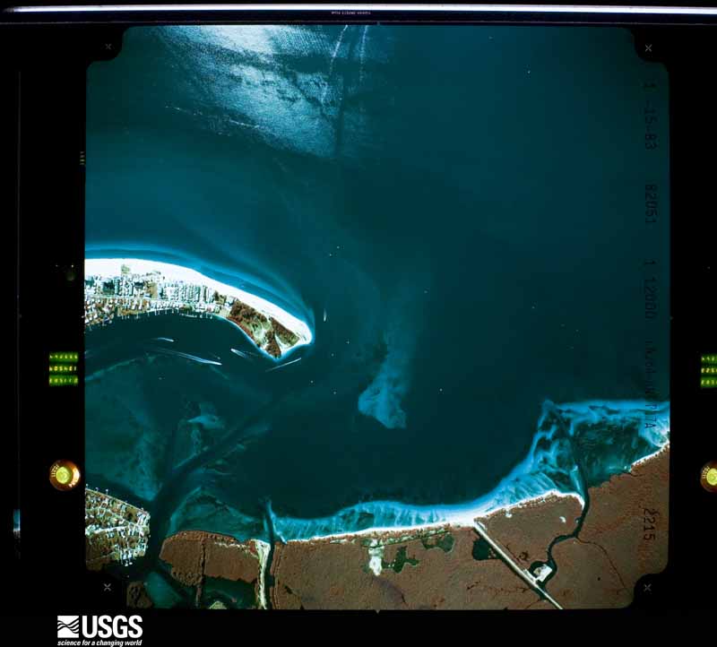 U.S. Geological Survey aerial photograph, 1983-01-16, scale 1:25923