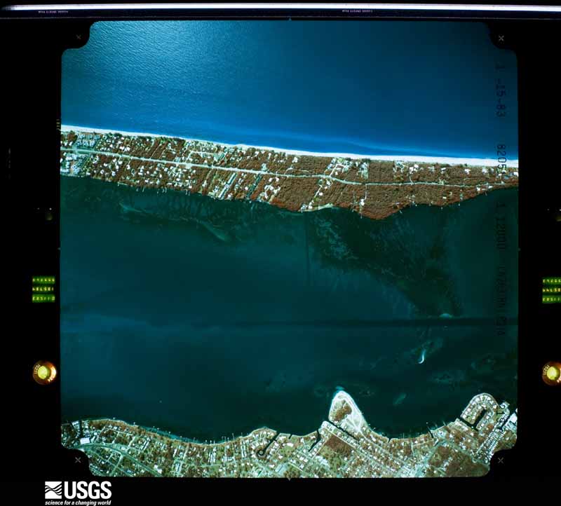 U.S. Geological Survey aerial photograph, 1983-01-16, scale 1:14555