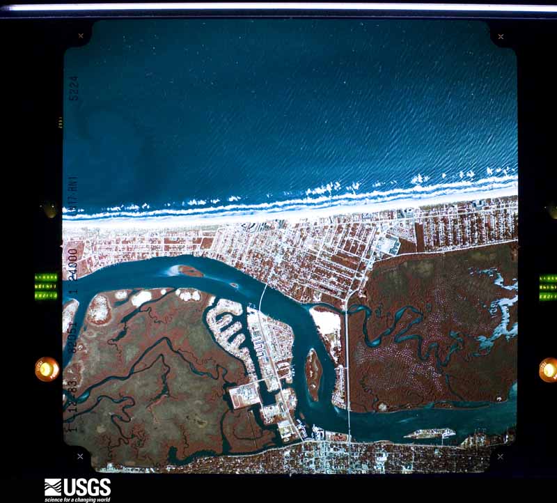U.S. Geological Survey aerial photograph, 1983-03-11, scale 1:23373