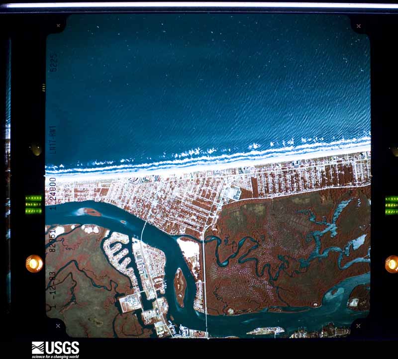 U.S. Geological Survey aerial photograph, 1983-03-11, scale 1:23373