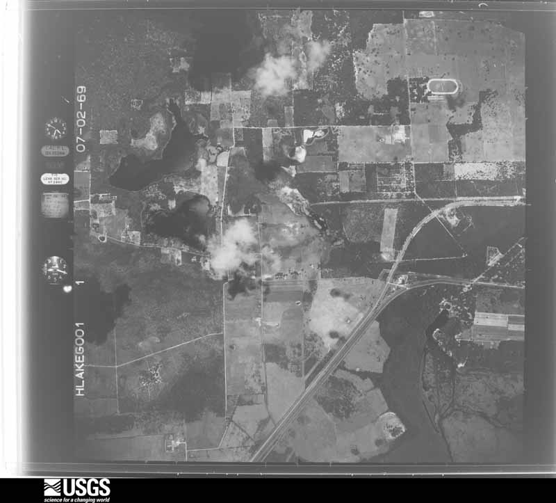 U.S. Geological Survey aerial photograph, 1969-07-02, scale 1:20000