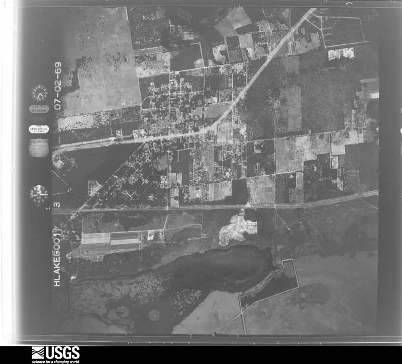 U.S. Geological Survey aerial photograph, 1969-07-02, scale 1:20000