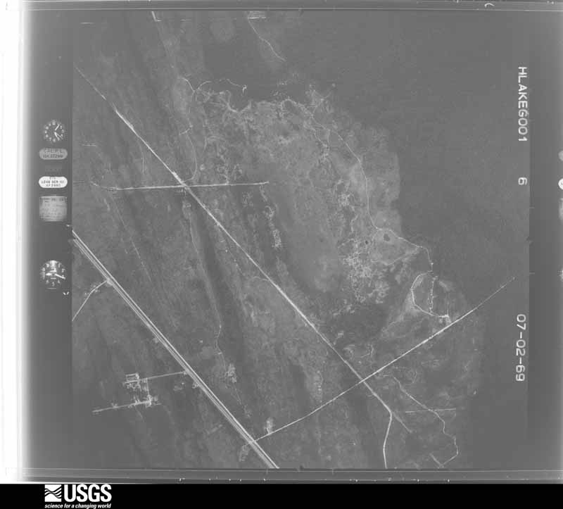 U.S. Geological Survey aerial photograph, 1969-07-02, scale 1:20000