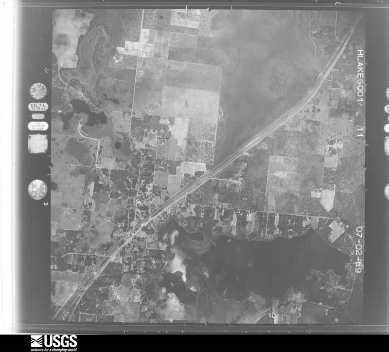 U.S. Geological Survey aerial photograph, 1969-07-02, scale 1:20000