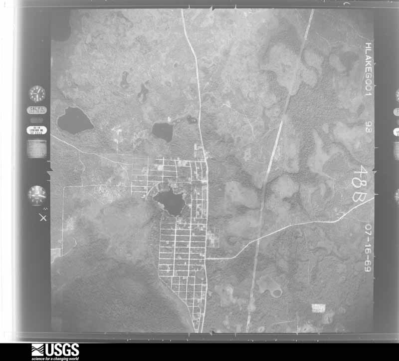 U.S. Geological Survey aerial photograph, 1969-07-16, scale 1:20000