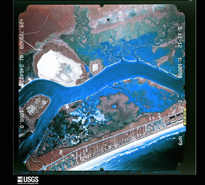 U.S. Geological Survey aerial photograph, 2012-05-12, scale 1:12000