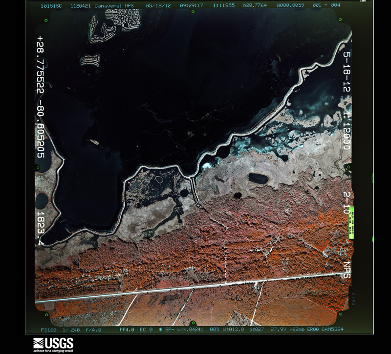 U.S. Geological Survey aerial photograph, 2012-05-19, scale 1:12000