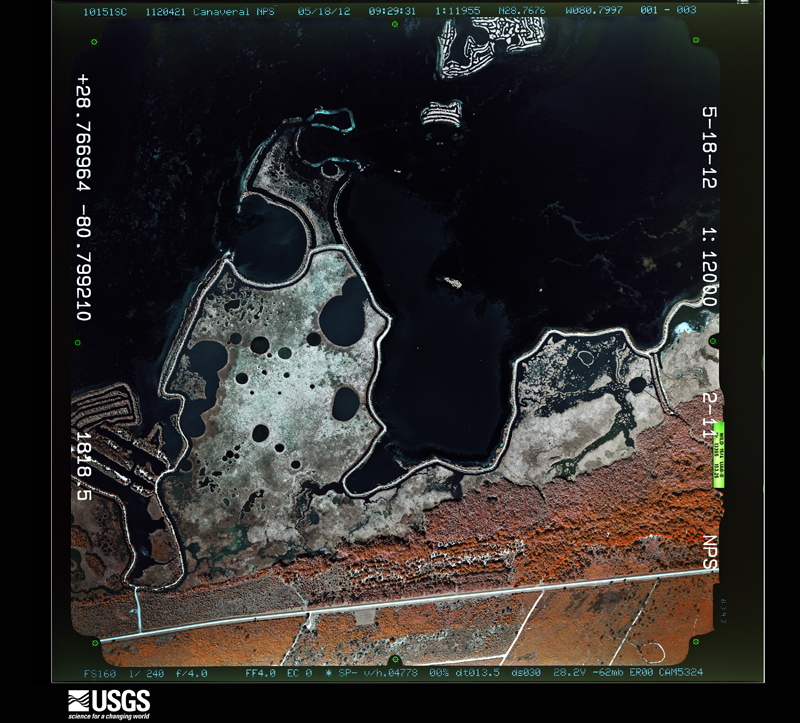 U.S. Geological Survey aerial photograph, 2012-05-19, scale 1:12000