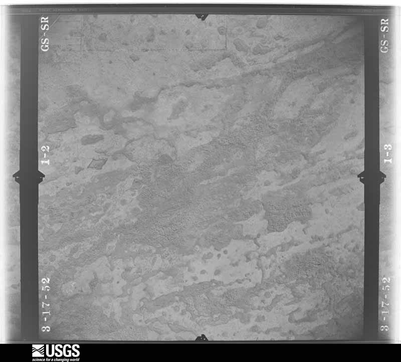 U.S. Geological Survey aerial photograph, 1952-03-17, scale 1:23600