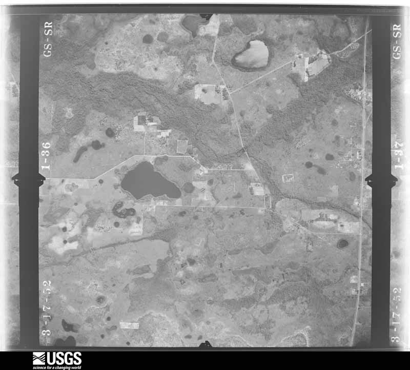 U.S. Geological Survey aerial photograph, 1952-03-17, scale 1:23600