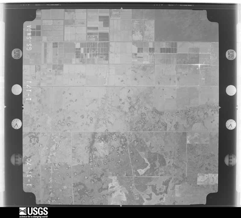 U.S. Geological Survey aerial photograph, 1970-01-31, scale 1:59600
