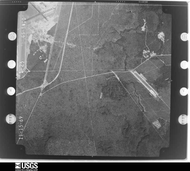 U.S. Geological Survey aerial photograph, 1969-11-15, scale 1:20500