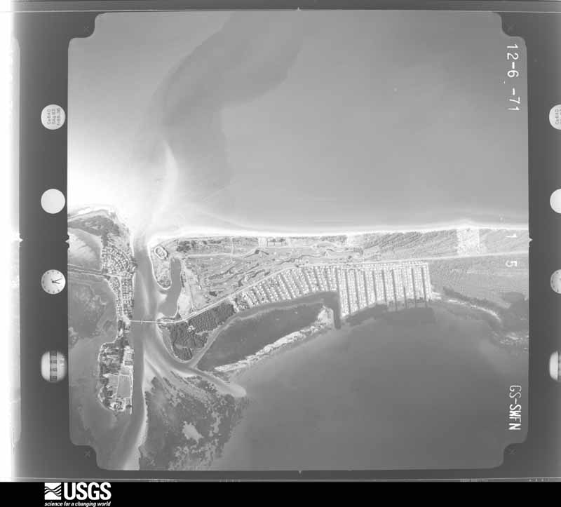 U.S. Geological Survey aerial photograph, 1971-12-06, scale 1:21000