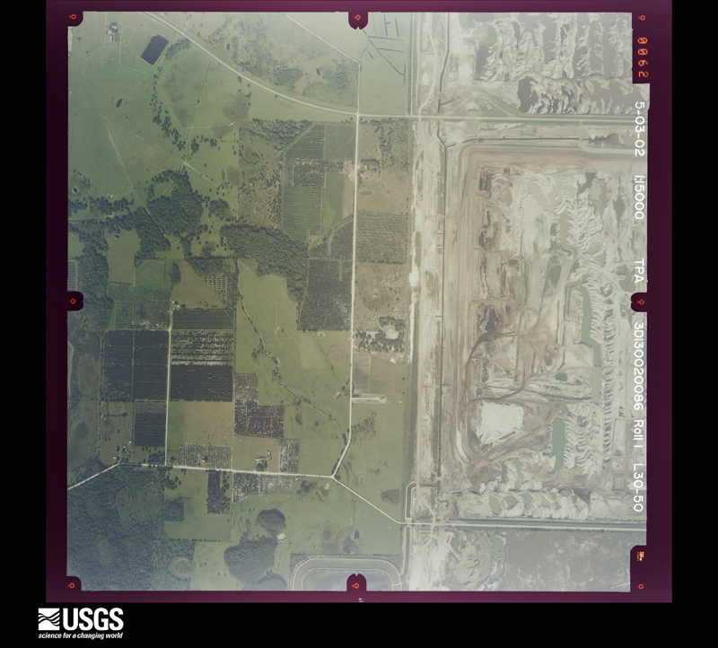 U.S. Geological Survey aerial photograph, 2002-05-03, scale 1:15000