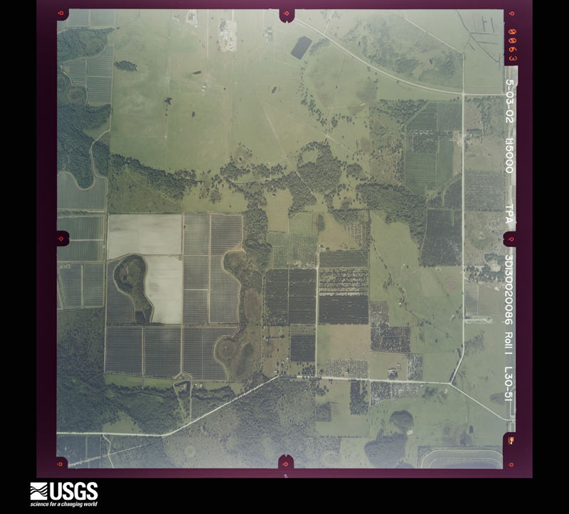 U.S. Geological Survey aerial photograph, 2002-05-03, scale 1:15000