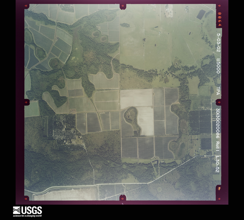 U.S. Geological Survey aerial photograph, 2002-05-03, scale 1:15000