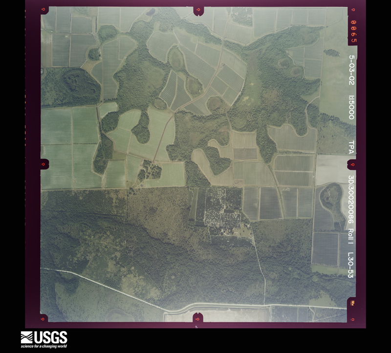 U.S. Geological Survey aerial photograph, 2002-05-03, scale 1:15000