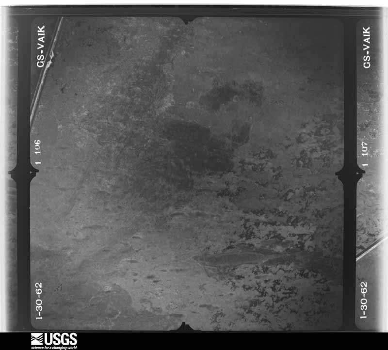 U.S. Geological Survey aerial photograph, 1962-01-30, scale 1:24000