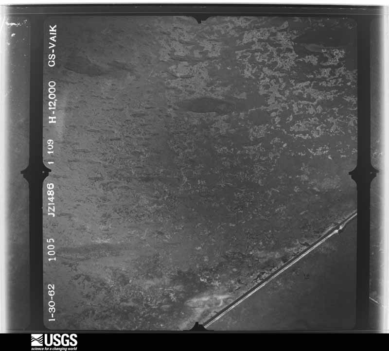 U.S. Geological Survey aerial photograph, 1962-01-30, scale 1:24000