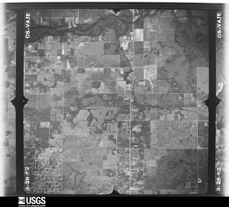 U.S. Geological Survey aerial photograph, 1962-03-28, scale 1:24000