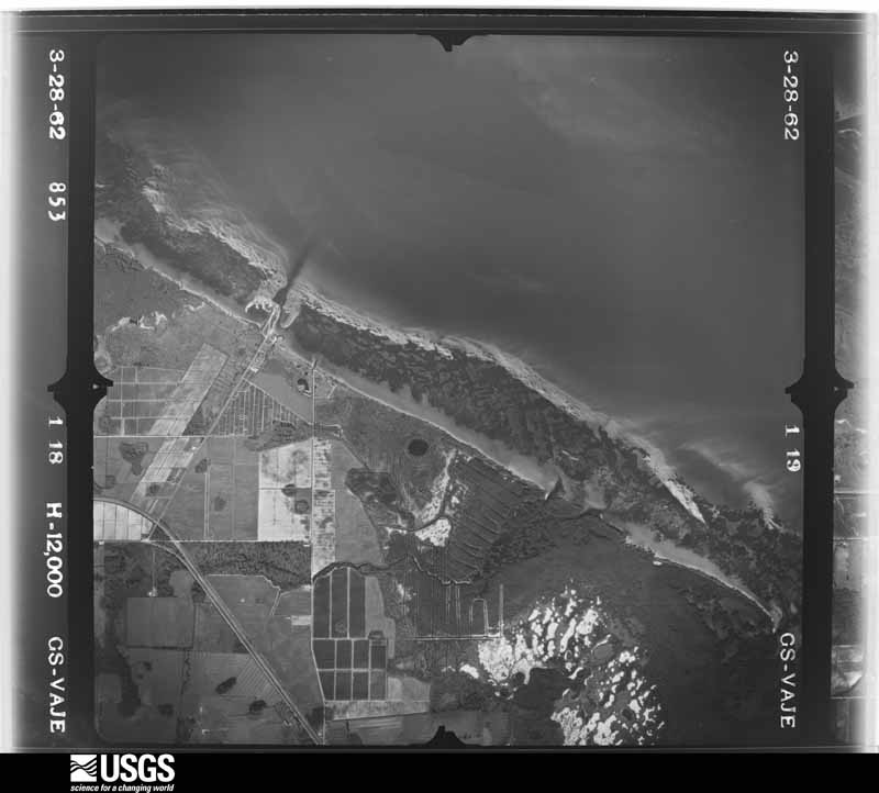 U.S. Geological Survey aerial photograph, 1962-03-28, scale 1:24000