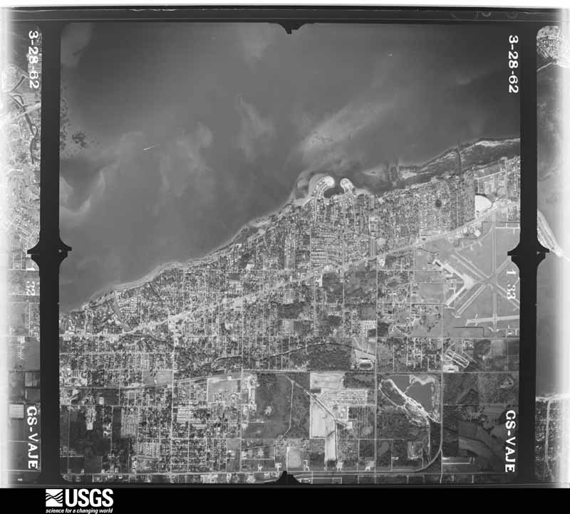 U.S. Geological Survey aerial photograph, 1962-03-28, scale 1:24000